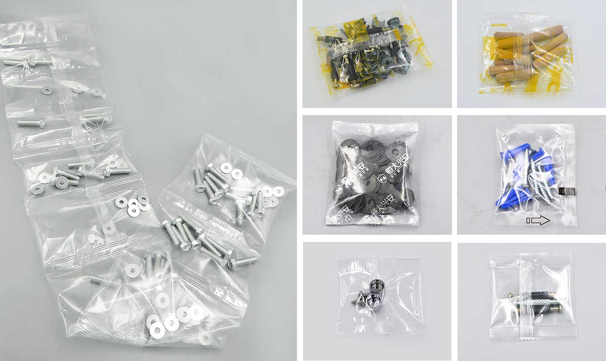 五金分揀包裝機樣袋