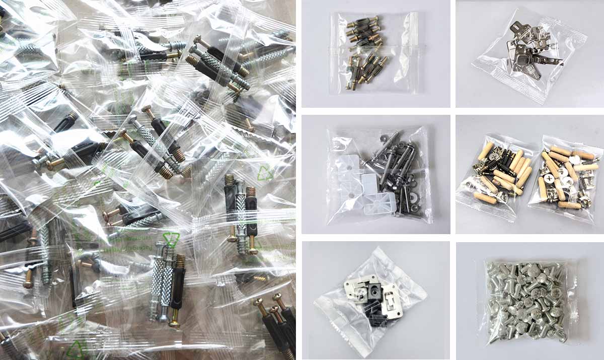 五金分揀包裝機樣袋