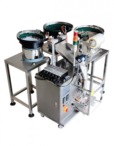 MK-LS3三盤(pán)下料螺絲包裝機(jī)